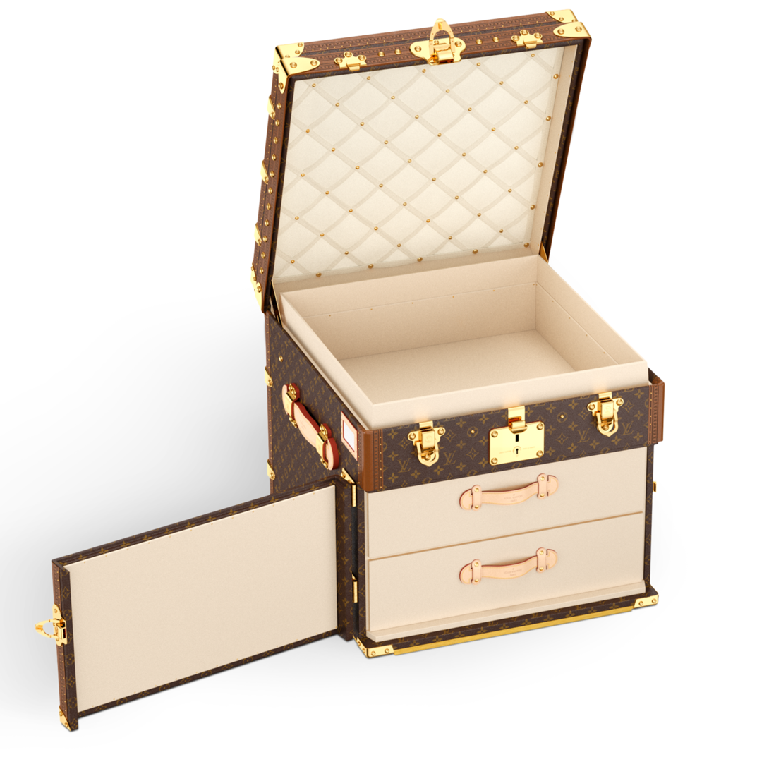 Courrier Lozine Carré Gauche Monogram - Trunks and Boxes | LOUIS